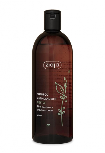šampon s výtažkem z kopřivy