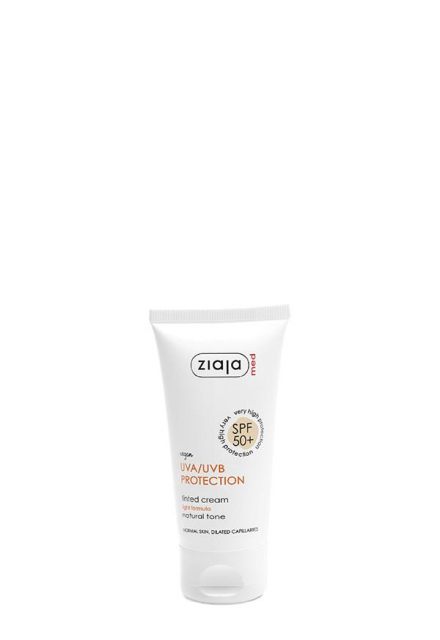 tónovací krém spf 50+ odstín přirozený