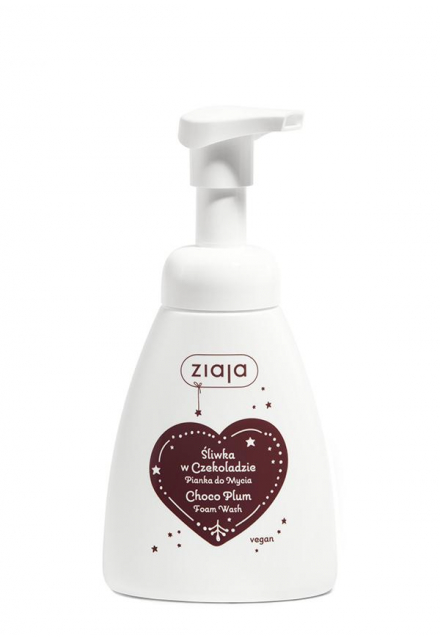 choco plum pěnové mýdlo