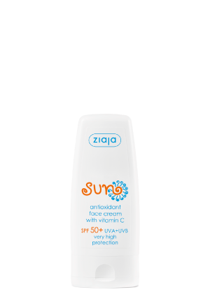 antioxidační pleťový krém s vitamínem C SPF 50+